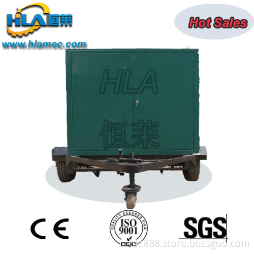 Mobile type insulating oil purifier oil purification